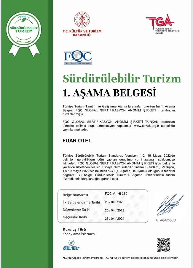 Fuar Hotel Istanbul Türkei
